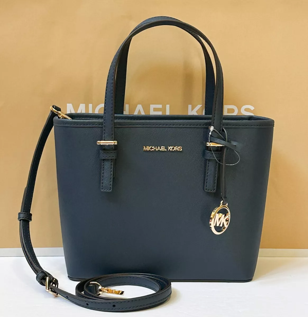 Michael kors jet set travel xs carryall tote deals