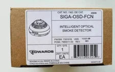 BRAND NEW EDWARDS EST SIGA-OSD-FCN INTELLIGENT OPTICAL SMOKE DETECTOR USA STOCK