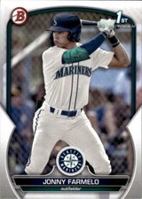 2023 Bowman Draft Jonny Farmelo #BD-177 Seattle Mariners