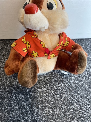 Vintage Plush Chip n Dale Rescue Rangers Disneyland Walt Disney World Rare Bb6d - Picture 4 of 13