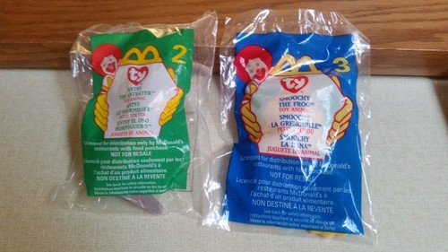 LOT OF 5 TY MCDONALDS MINI BEANIE BABIES ~ NIP ~ BRITANNIA , GLORY AND MORE - Picture 6 of 9