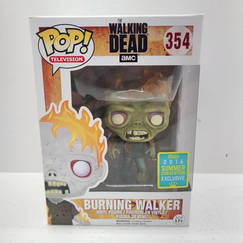 Funko POP! Vinyl - The Walking DEAD - Burning Walker #354 Summer Convention 2016