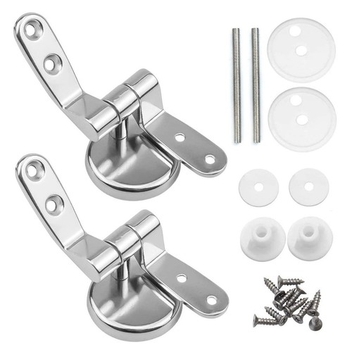 Toilet Seat Hinges Adjustable Replacement Hinges Tightening Toilet Lid