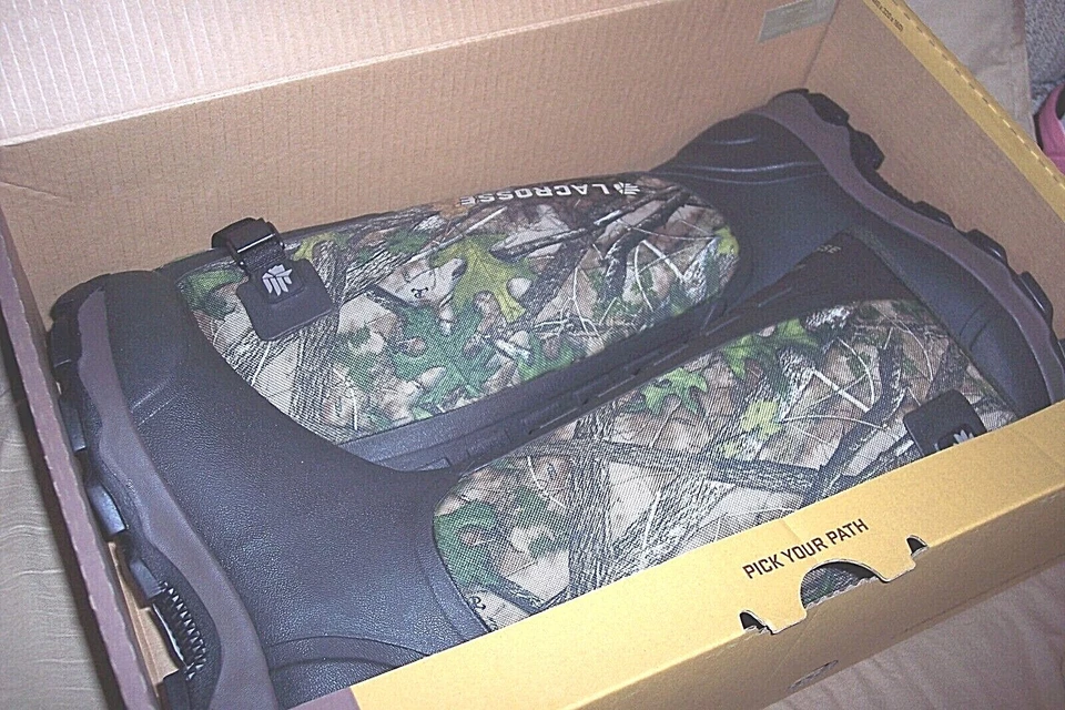 Mens 9 Snake Proof Boots Snake Boots LaCrosse 4x Alpha Waterproof Snake Boots   - Image 2 of 4