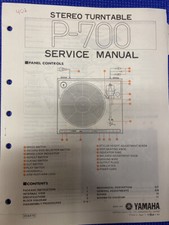 YAMAHA P-700 P700 Service Manual  ORIGINAL 