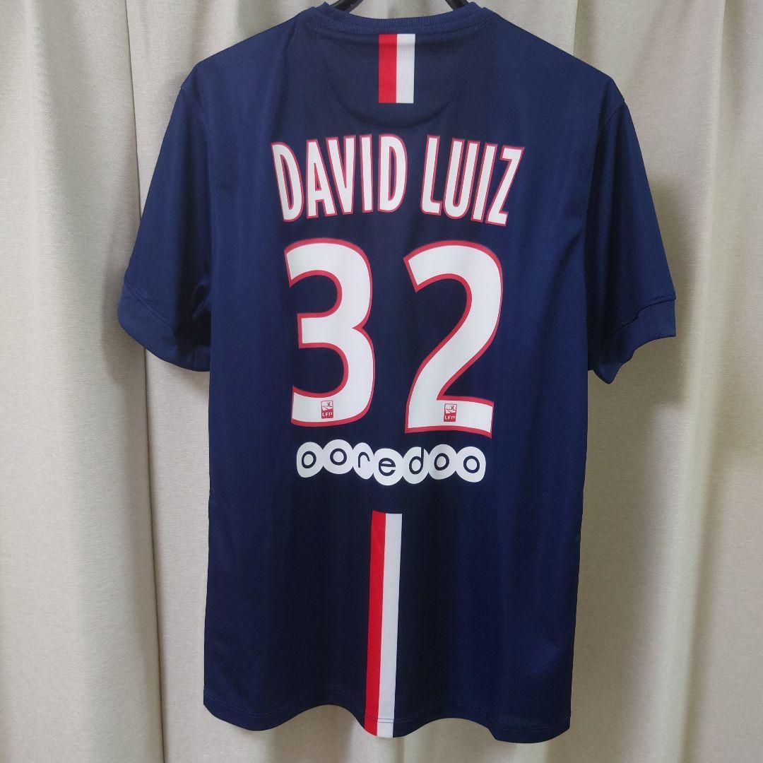David Luiz PSG Paris Saint-Germain 14/15 Size M Nike Jersey