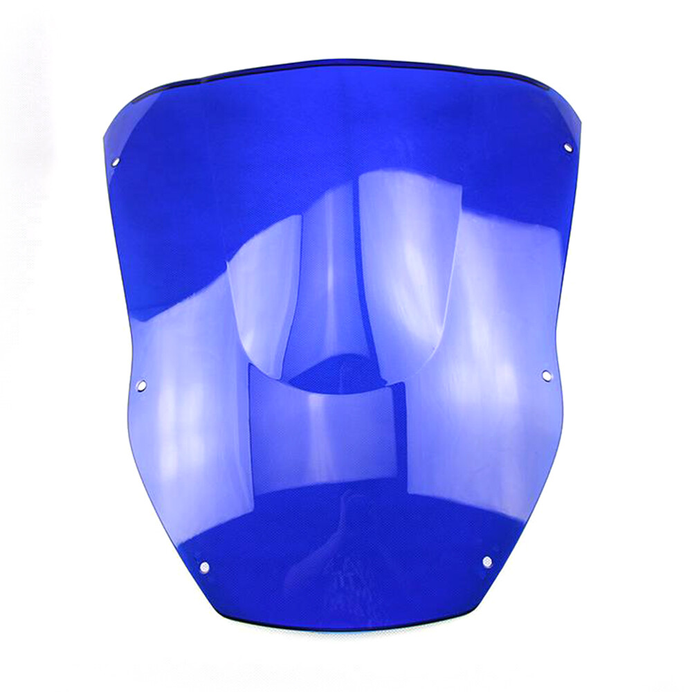 Blue Windshield Windscreen For 2000 2001 Kawasaki ZX12R Windshield