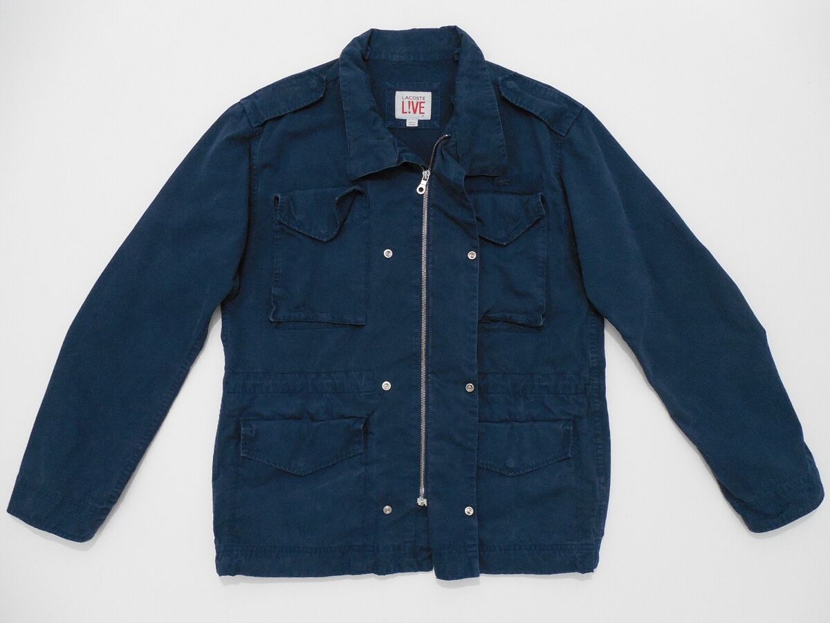 Lacoste Live L!ve M65 Military Surplus Field Jacket Vintage Lacoste Live L!ve M65 Military Surplus Field Jacket Vintage