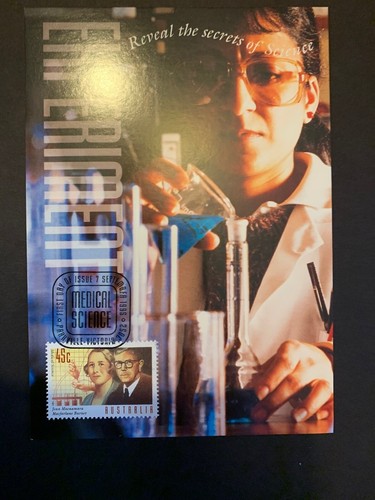 1995 ➖ AUSSIE MAXI CARDS ➖ AUSTRALIAN MEDICAL SCIENCE ➖ SET (4) - Picture 4 of 7