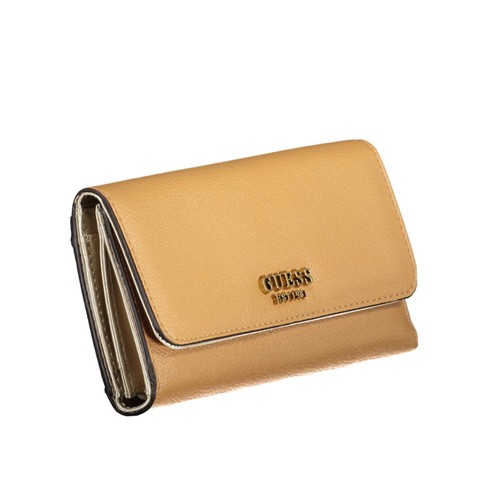 GUESS JEANS Portafoglio Beige Logo Donna