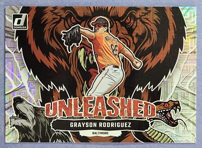2023 Donruss GRAYSON RODRIGUEZ Unleashed #U15 Vector RC Orioles