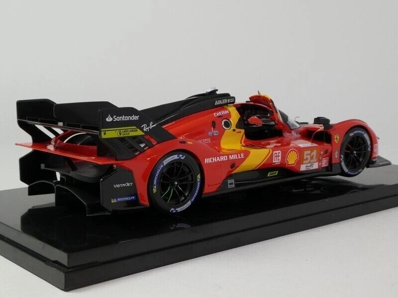 Ferrari 499P #51 Winner 24H Le Mans 2023  BBurago  1/18 + vet 18-16311-51-Vet - Immagine 4 di 4
