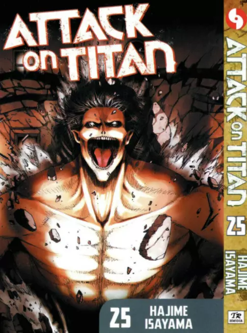 ATTACK ON TITAN Hajime Isayama Manga Volume 1-34 Full Set English Comic  EXPRESS