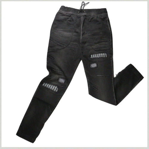 Ugly Mens Jeans Denim Zespy Patchwork 
