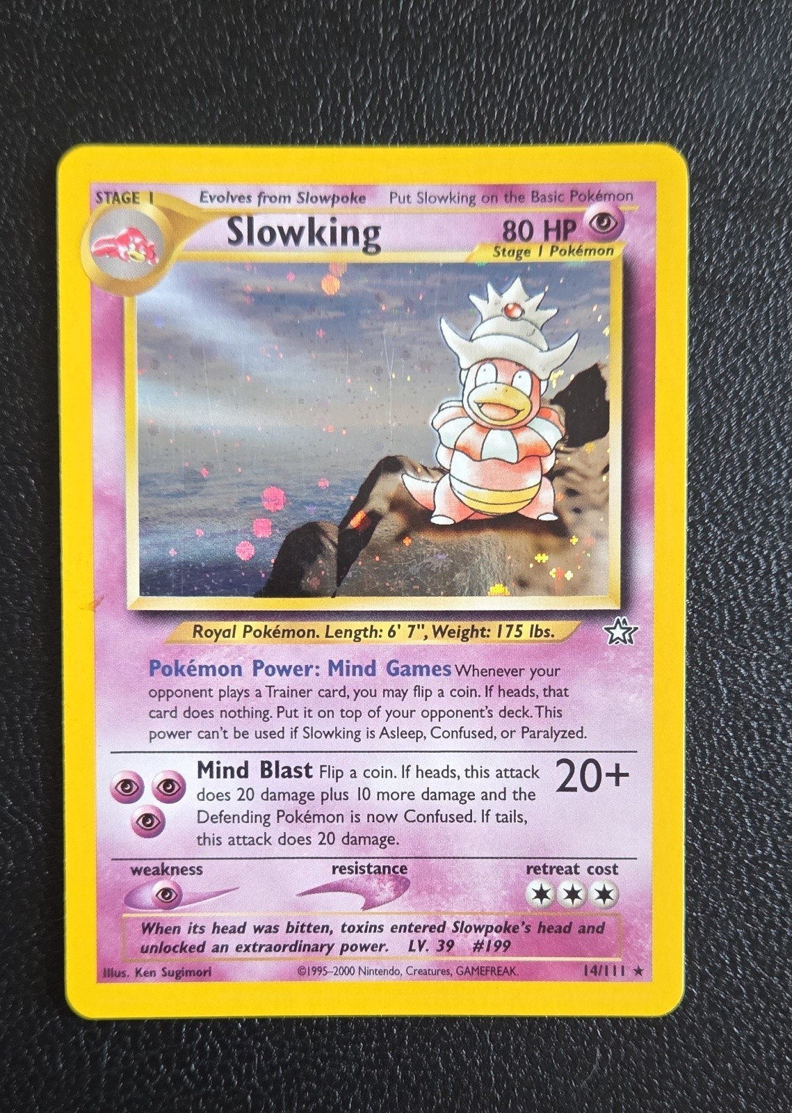 Slowking 14/111 Neo Genesis Holo