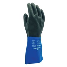 Neoprene Over Natural Rubber Latex Chemical Resistant Safety Glove Cotton 12"