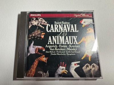Martha Argerich Carnaval Des Animaux Philips Audio CD Classical VG Condition