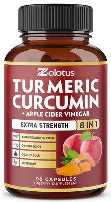 Tumeric Curcumin Max Potency with Bioperine Black Pepper 4080mg 90 Capsules