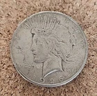 1926 D Peace Silver Dollar Coin US Liberty Eagle One Dollar 90% Silver -Estate