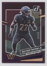 2023 Panini Donruss Season Stat Line 79/79 Darrick Forrest Jr #296 0nr3