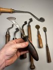 Lot Of Antique Vintage Leather Tools Large Saddle Maker Harness Creasers Dixon — photo 4
