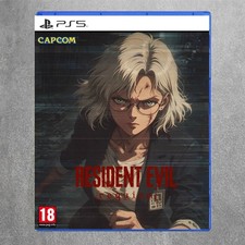Resident Evil Requiem PS5 Cover Art replacement With case No Game