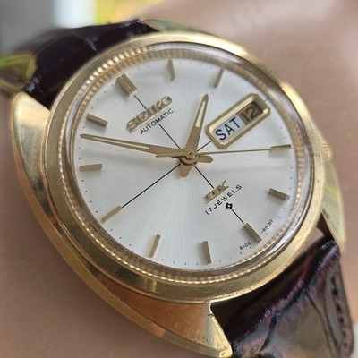 Vintage SEIKO DX 6106-6007 men's automatic watch Crosshair dial