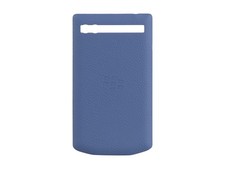 Porsche Desgin Leather Battery Door Cover for Blackberry P'9983 Dark Sky