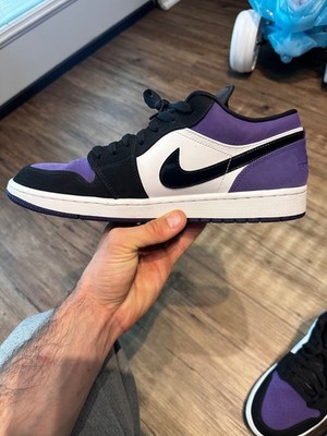 Size 12 - Air Jordan 1 Low Court Purple
