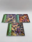 Spyro 1 2 3 Ripto's Rage & Year Of The Dragon PlayStation PS1 Lot Of 3 Complete