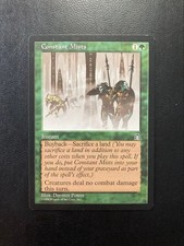 MTG EN Constant Mists #2 Green Card - Slightly Worn - Old Frame Edition