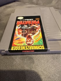 Schwarzenegger Predator Activision Nintendo Nes Game Cartridge Tested !