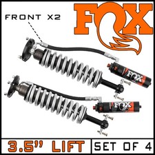 Fox Race 2.5 Coil-over Front Shocks Pair 19-26 Silverado Sierra 1500 3.5 Lift
