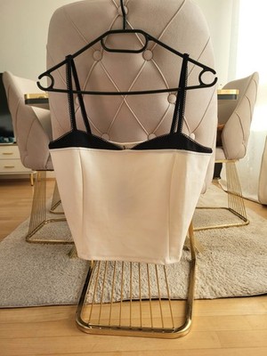 Even&Odd Crop Top Mit Schwarzen Details, Gr.L, Neu Mit Etikett