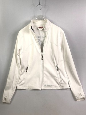 exxtasy Sport Jacke langarm  weiß Gr. 46 Polyester/Elasthan