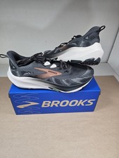 Size 11 Brooks Ghost Trail Mens Ebony / Black / Clove Hiking Running Shoes NWB
