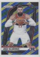 2024-25 Panini Prizm Choice Blue Yellow & Green Jonas Valanciunas #76 0o6v