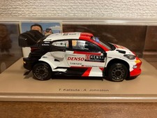 Spark 1/43 Toyota GR Yaris WRT #18 Safari Rally 2022 Katsuta 2nd
