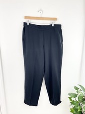 J.Crew Black Jamie Pull On Ankle Length Dress Pants Women’s 14