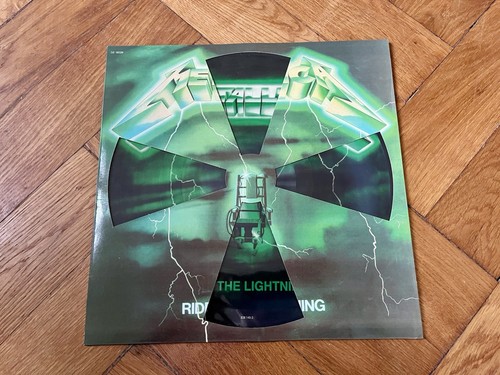 Metallica Ride Lightning Green Picture Vinyl Heavy Thrash Metal Slayer Motörhead - Bild 5 von 5