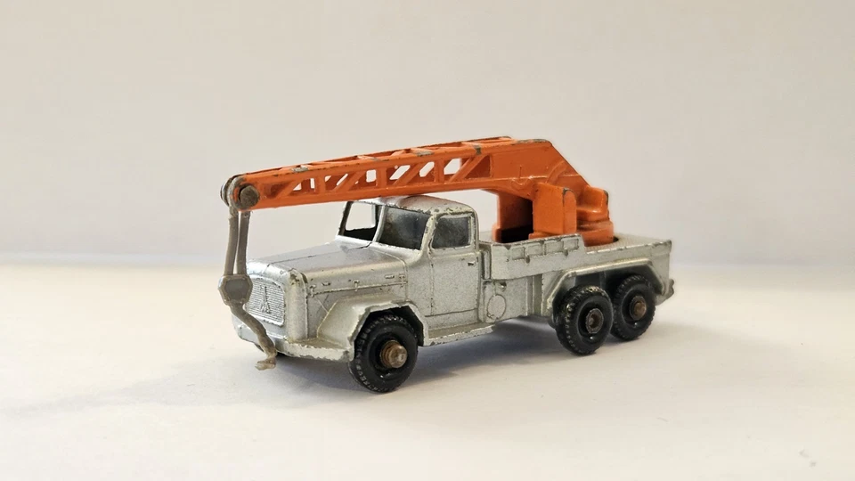 Camión grúa vintage original Lesney Matchbox #30 Magirus Deutz fundido a presión de colección Foto 2 de 4