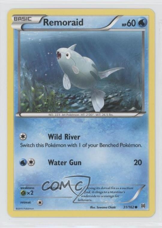 Remoraid Pokémon XY BREAKthrough #31