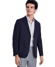 Calvin Klein Mens Slim fit Sport Coat Blazer 42 S Navy Blue Solid