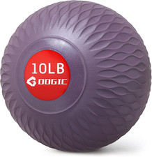 Slam Ball 8-10 Lb Medicine Ball Weighted Balls for Exercise and Workout, Strengt