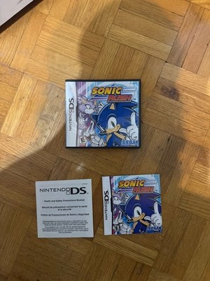 Sonic Rush Adventure Nintendo DS Case & Manual Only - No Game Authentic