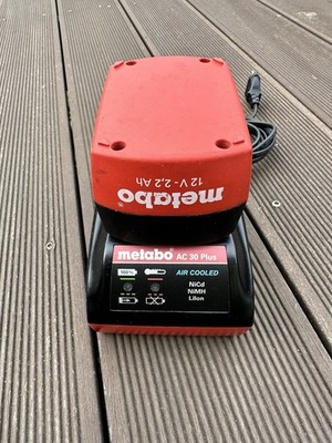 Metabo AC 30 Plus Aircooled mit Metabo Li-Ion-Akku Li-Power 12