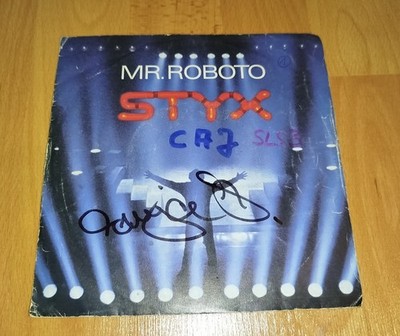Styx Mr. Roboto Schallplatte 7'' Single Vinyl