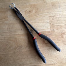 Mac Tools 11" Long Reach 45 Degree Needle Nose Pliers Red Handle P11LRBNA