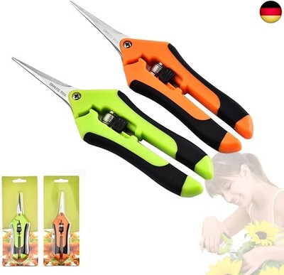 2pcs Klein Gartenschere, Astschere Bonsai Schere Baumschere Ernteschere, Pruning