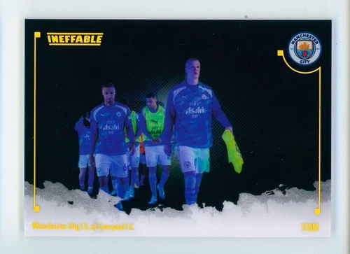 2024 Manchester City Team Daka Ineffable Moment Gold Erling Haaland Card 1/1